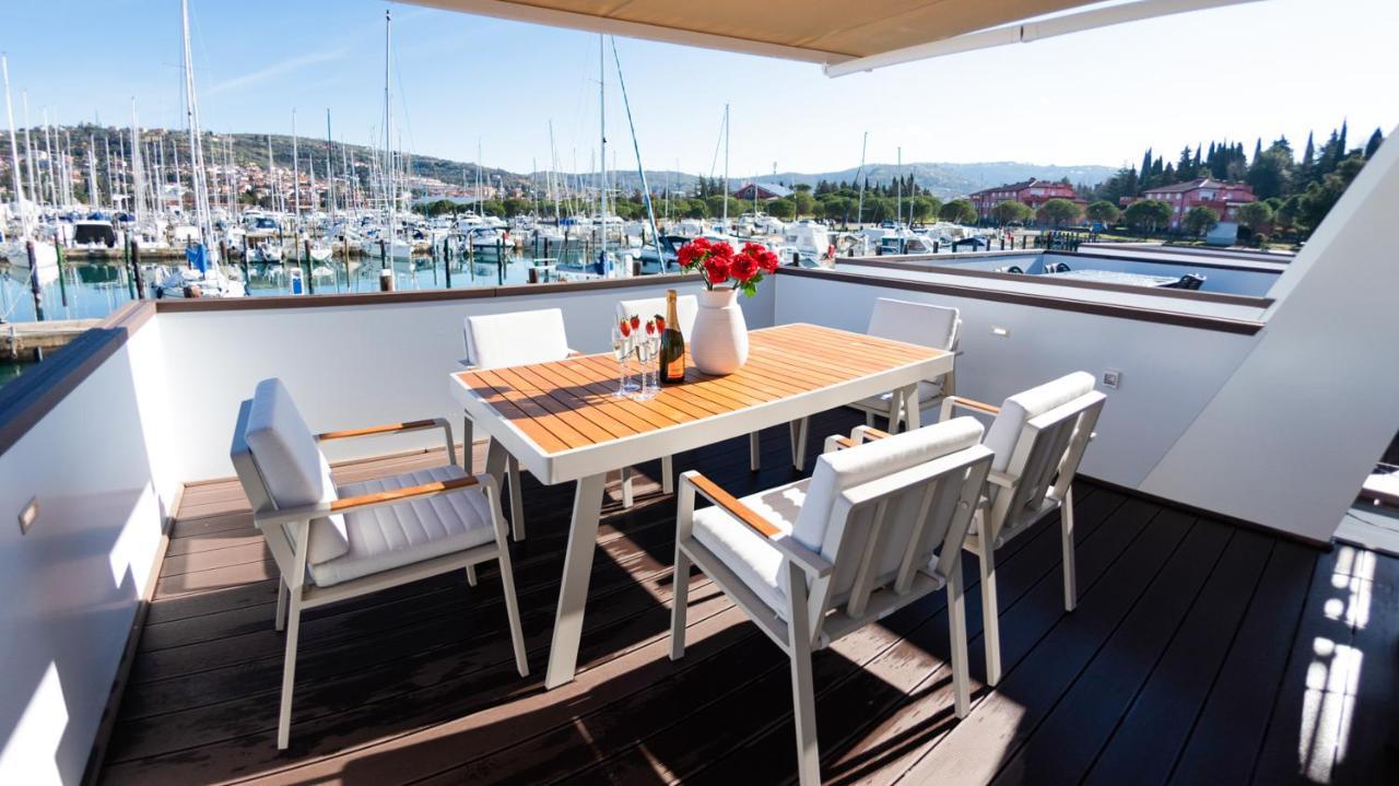 Villa Adria Portoroz Luxury Houseboat Exterior foto