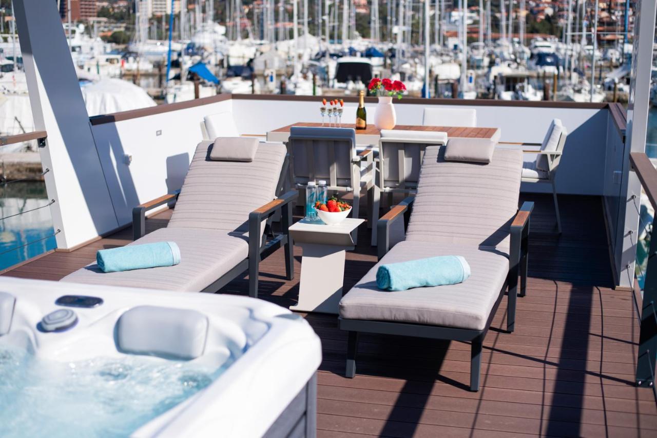 Villa Adria Portoroz Luxury Houseboat Exterior foto